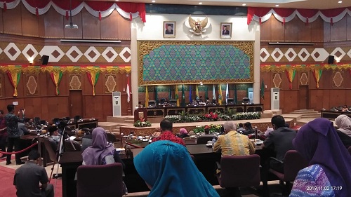 DPRD Terima Ranperda APBD 2020 Senilai Rp 12,3 Triliun